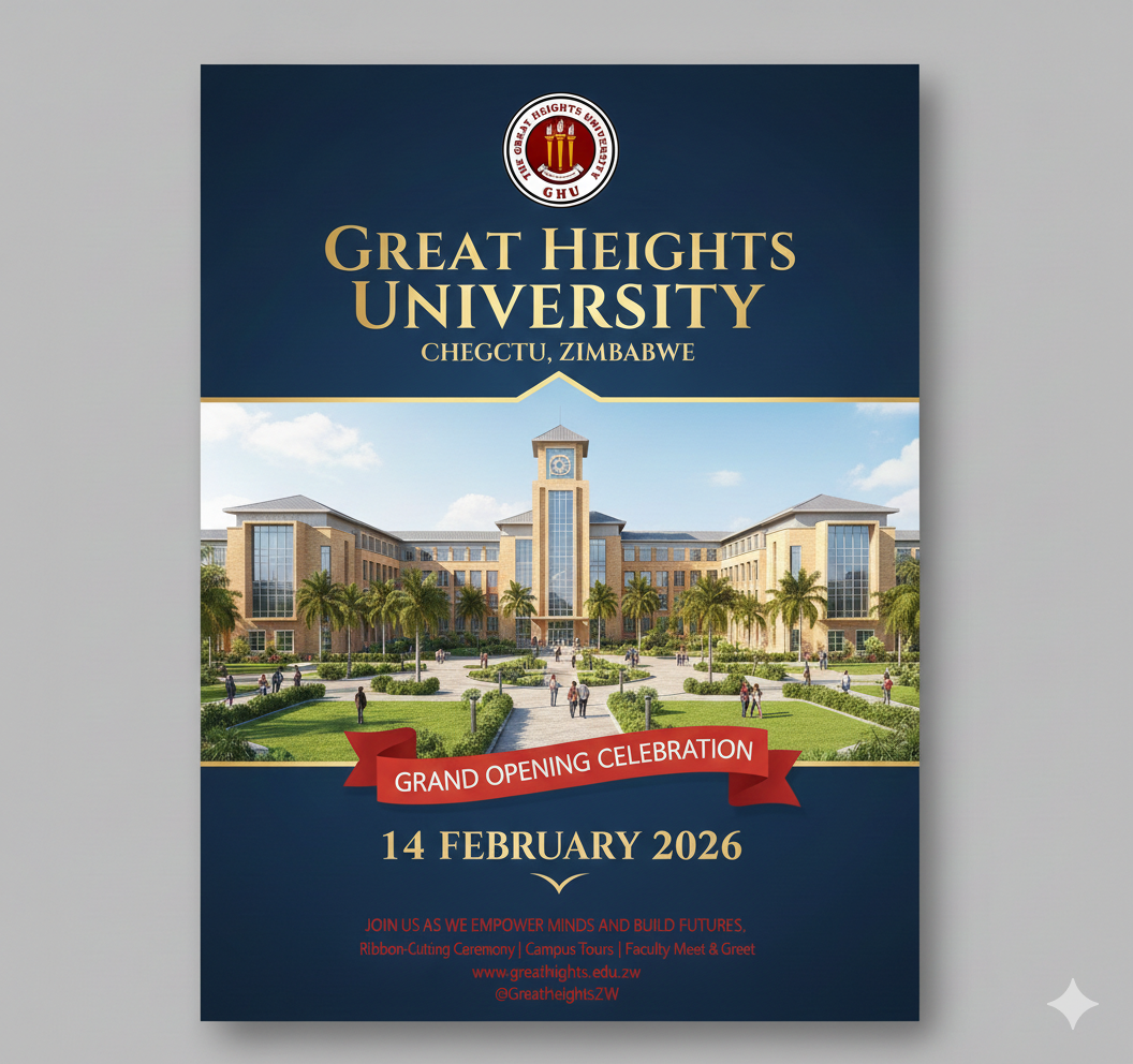 GHU Official Opening Ceremony poster